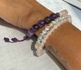 Rose Quartz beaded bracelet 