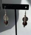 Red Dragon Bloodstone earrings 2