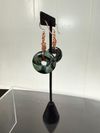 Diopside earrings