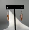 Tangerine Quartz earrings