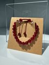 Red Jade & Red Jade + Maifanite bracelet 