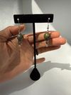 Green Dragon Bloodstone earrings
