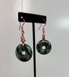 Diopside earrings