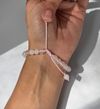 Rose Quartz beaded bracelet 