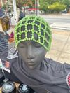 African Green Flower Jade beaded/adjustable OurVOW gemstone crown headdress