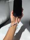 Beaded Phone Wrist Strap Keychain