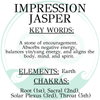 Impression Jasper & Copper swirl adjustable bracelet