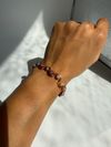Impression Jasper & Copper swirl adjustable bracelet