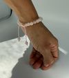 Rose Quartz beaded bracelet 
