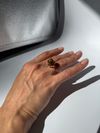 Tiger's Eye & Copper ring