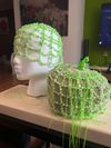 African Green Flower Jade beaded/adjustable OurVOW gemstone crown headdress
