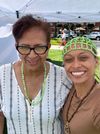 African Green Flower Jade beaded/adjustable OurVOW gemstone crown headdress