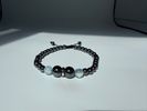Hematite & Moonstone bracelet 