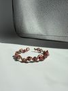 Impression Jasper & Copper swirl adjustable bracelet