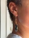 Diopside earrings