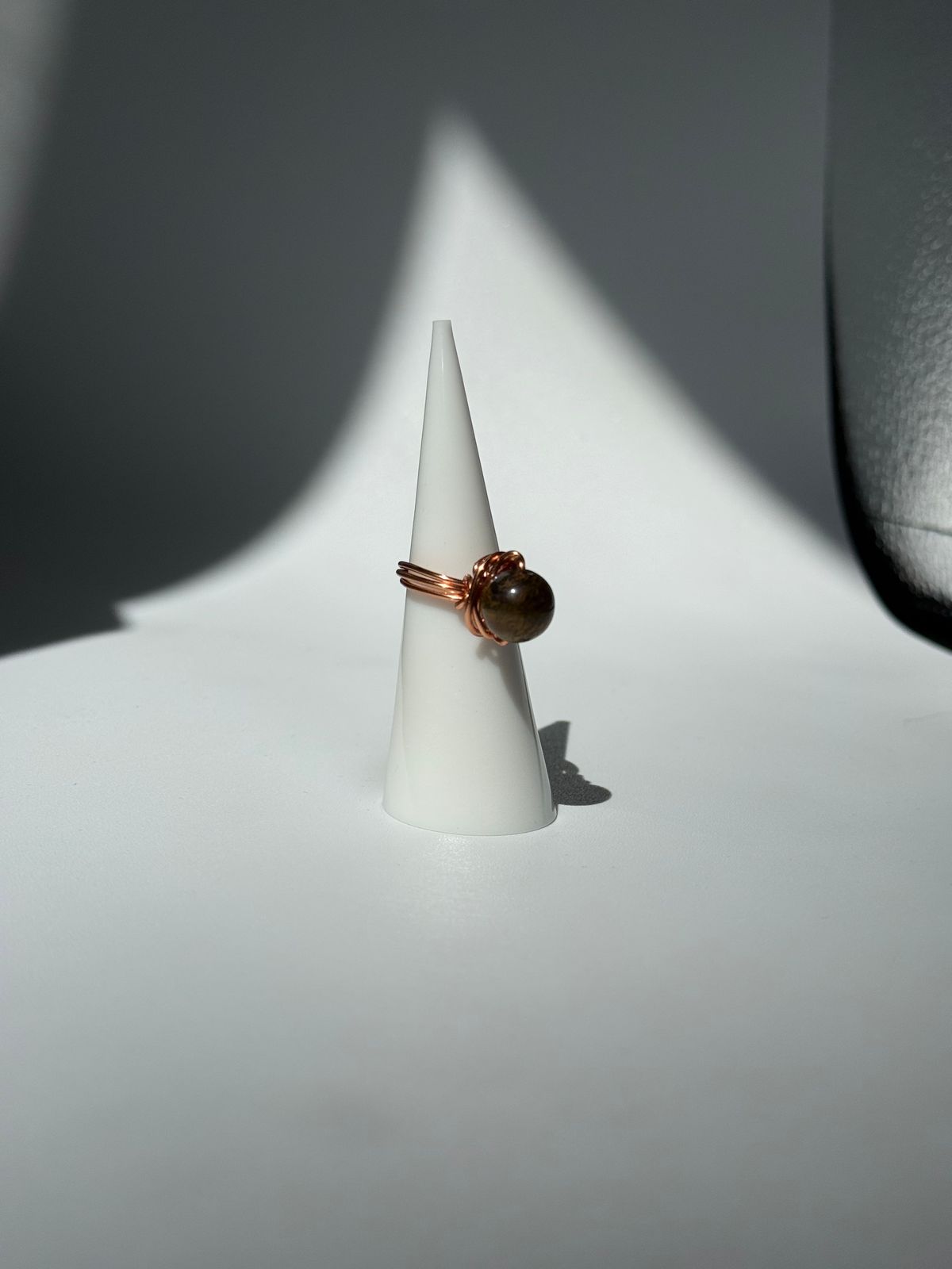 Tiger's Eye & Copper ring
