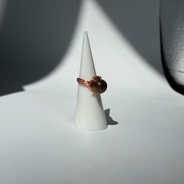 Tiger's Eye & Copper ring