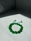 Green Jade beaded bracelet