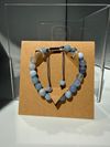 Blue Crazy Lace Agate Bracelet 
