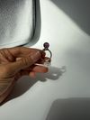 Amethyst & Copper ring