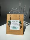  Malachite earrings