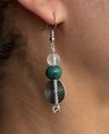  Malachite earrings