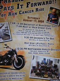 Ride for Preslye / Toy Run Cancer Ride