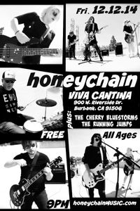 honeychain + The Cherry Bluestorms + The Running Jumps