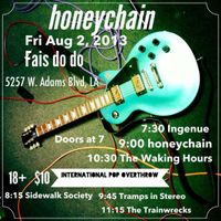 honeychain & The Waking Hous (as part of The International Pop Overthrow Festival)
