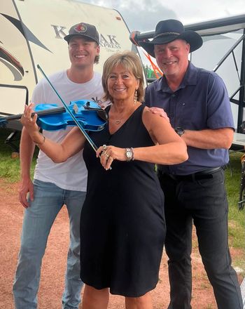 Gail with Jamie McMunn.
