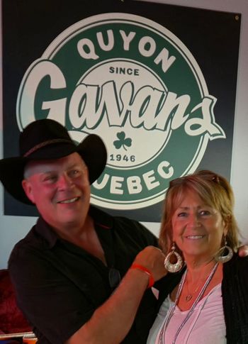 Gavan's Hotel 80th Anniversary.  With Jamie McMunn
