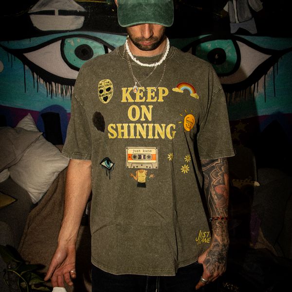 KEEP ON SHINING TEE (Including shipping)
