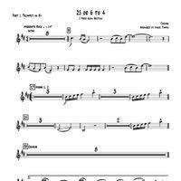 "25 or 6 to 4" by Chicago for 3-Piece Horn Section