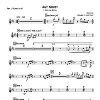 "Ain't Nobody" by Rufus and Chaka Khan for 2-Piece Horn Section