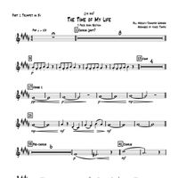 "(I've Had) The Time of My Life" by Bill Medley & Jennifer Warnes for 3-Piece Horn Section