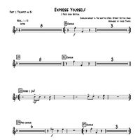 "Express Yourself" by Charles Wright & The Watts 103rd. Street Rhythm Band for 2-Piece Horn Section