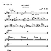 "Let's Groove" by Earth, Wind & Fire for 3-Piece Horn Section 
