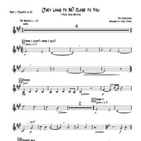 "(They Long to Be) Close to You" by The Carpenters for 3-Piece Horn Section