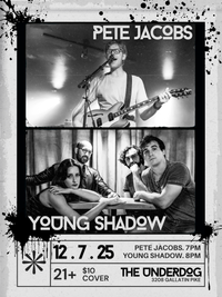 Pete Jacobs & Young Shadow at The Underdog