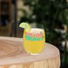 Lost Tropics Stemless Wine Glass