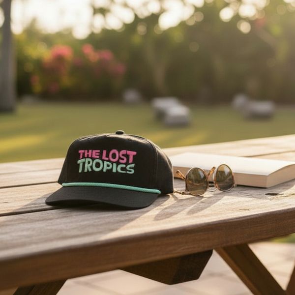 Lost Tropics New Logo Golf Hat - Navy