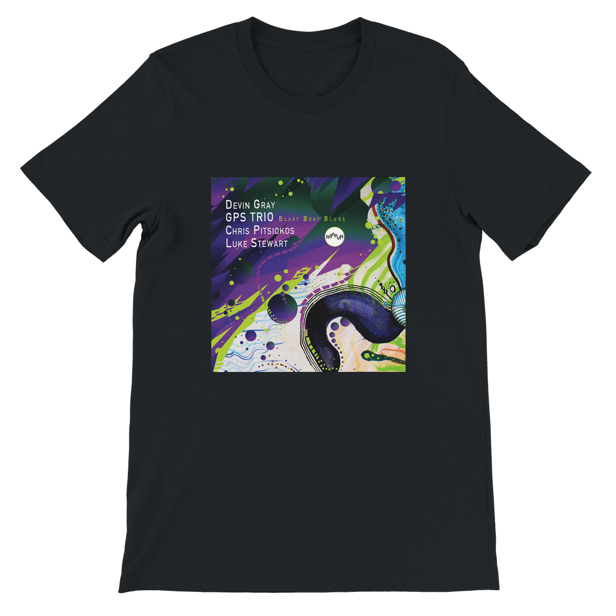 GPS Trio Blast Beat Blues - Unisex T-Shirt