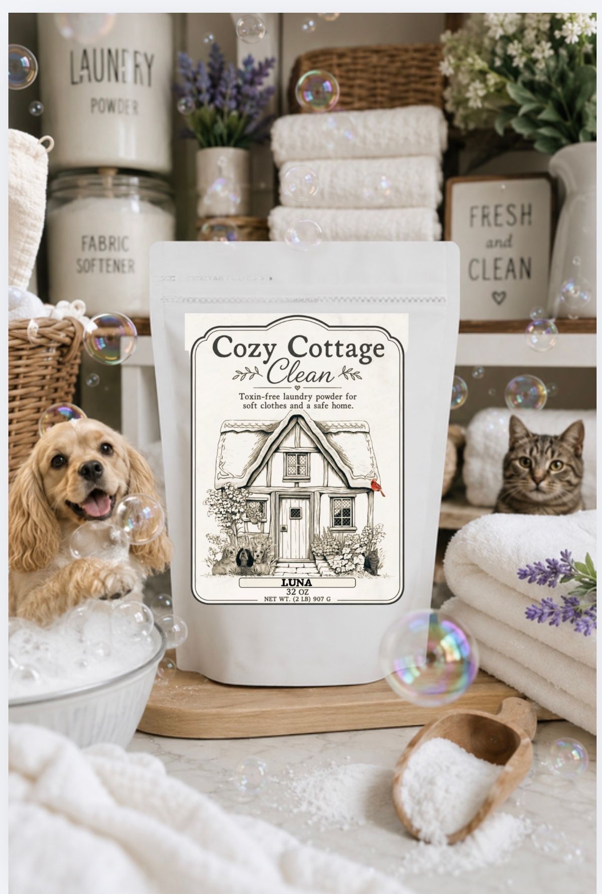 Cozy Cottage Clean Laundry Powder 