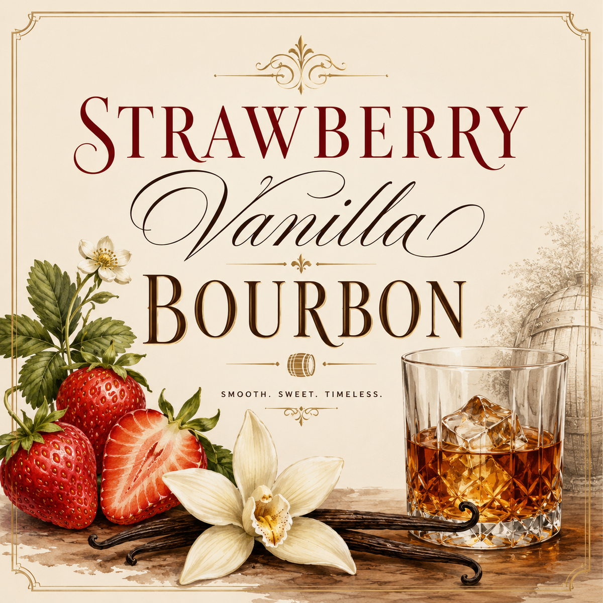 Strawberry Vanilla Bourbon 