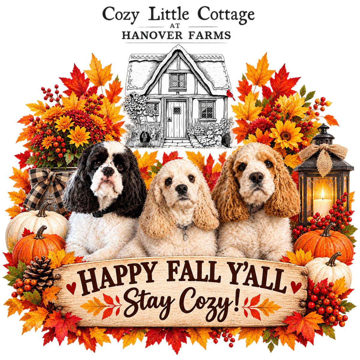 Happy Fall Y’ALL • STAY COZY TSHIRT 