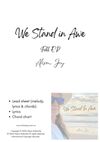 We Stand In Awe - Full sheet music pack