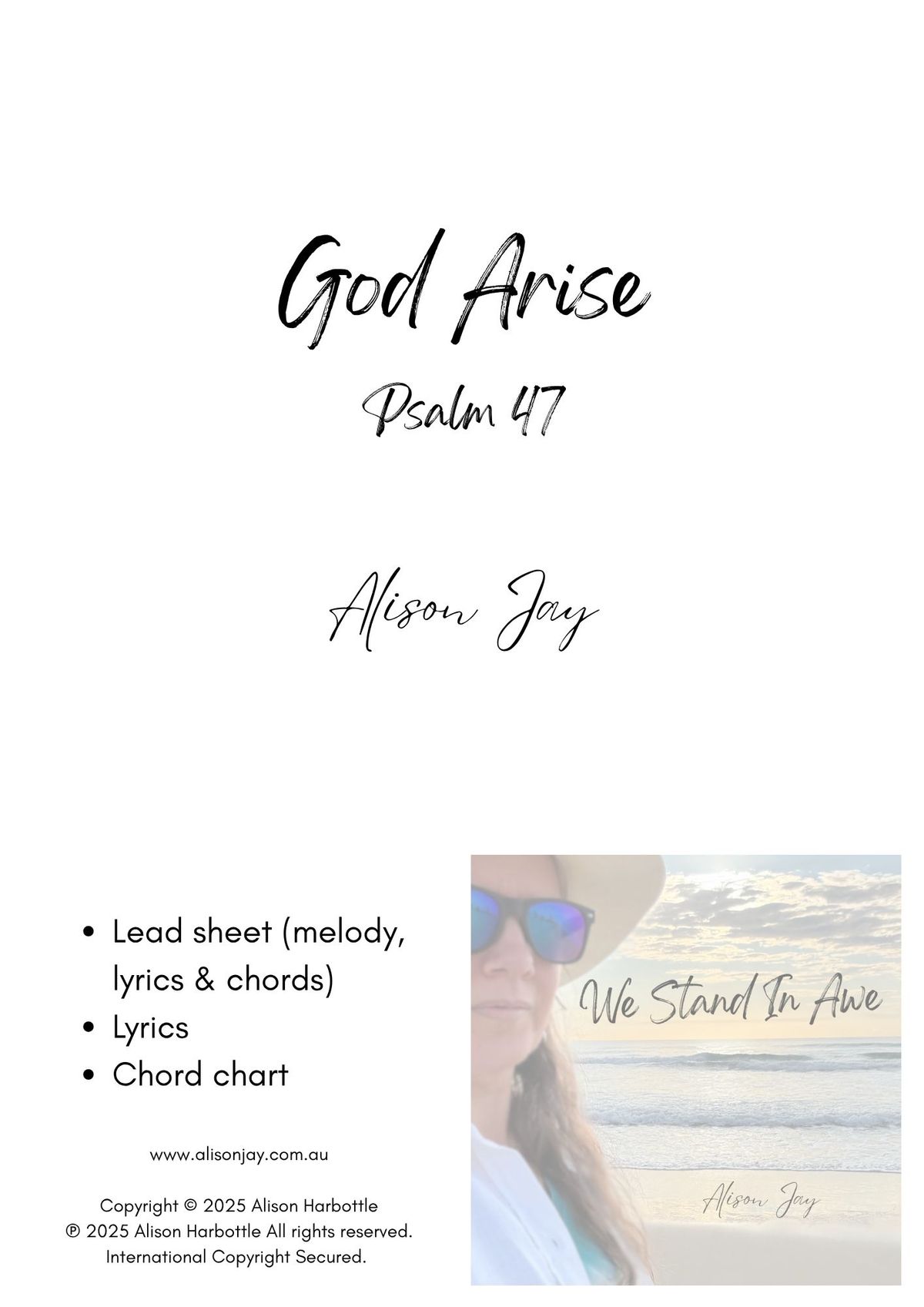 God Arise - sheet music pack