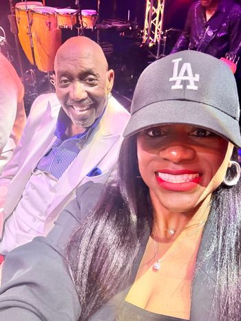 Such an honor to share the stage with Otis Williams, founding member of the legendary Temptations.
