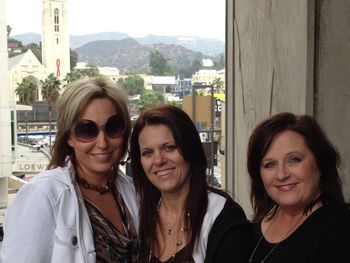 Becky, Jenny and I the morning of the HMMAwards show.
