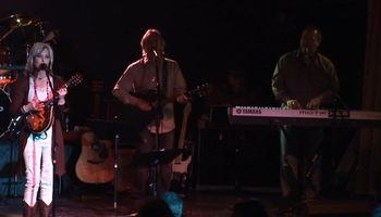 CD release show...Pershing Wells, Teddy Baudoin, and Rodney Giroir
